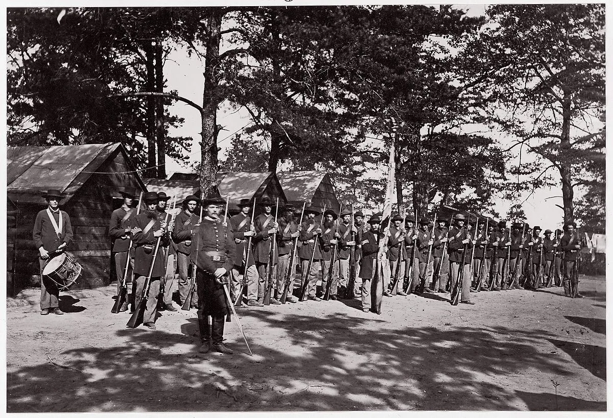 21st Michigan Infantry. Sherman's Volunteers — Mathew B. Brady|Unknown