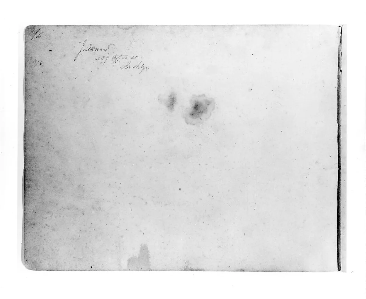 Sketchbook — John Quincy Adams Ward