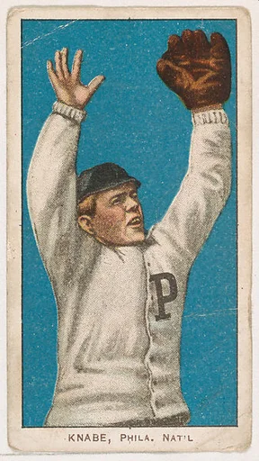 Otto Knabe, Philadelphia, from Coupon Cigarettes Baseball Issue, 1910