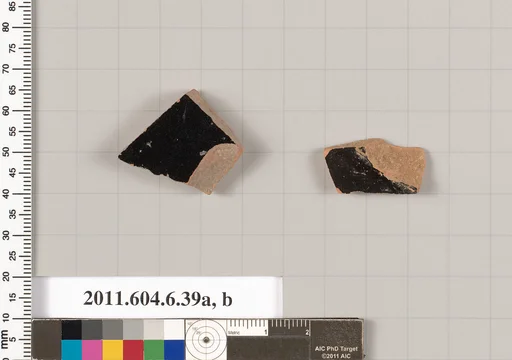 Terracotta fragments of closed shapes