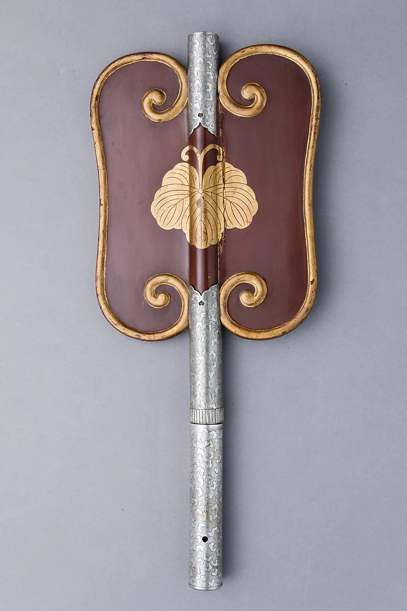 War Fan (<i>Gunbai</i>) with Concealed Spear Blade — Unknown