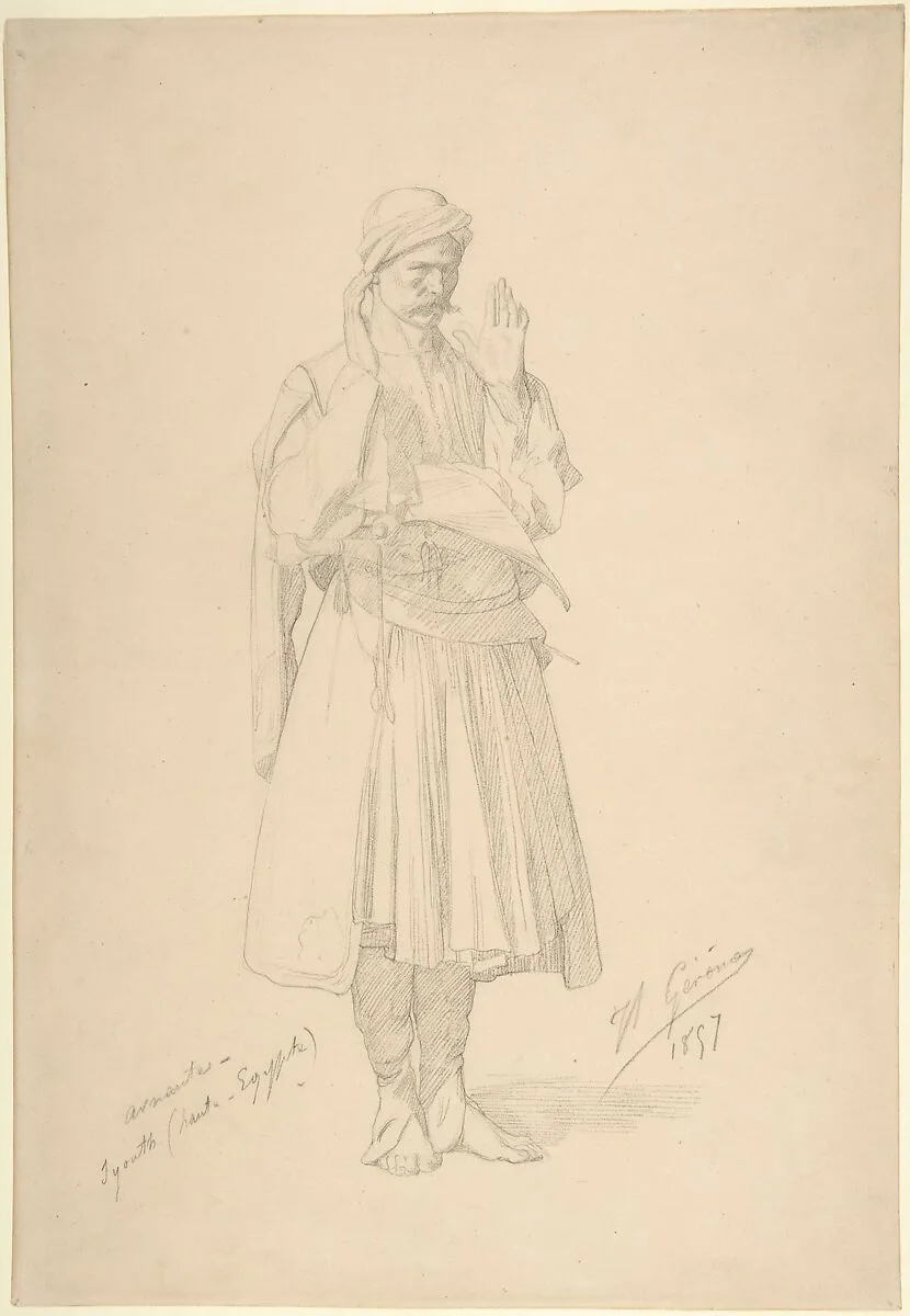 Arnaut Officer in Prayer — Jean-Léon Gérôme