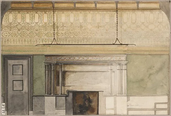 Design for Henry Field Memorial Gallery at the Art Institute of Chicago — Louis C. Tiffany|Tiffany Glass and Decorating Company