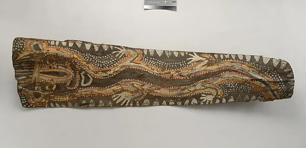 Painting from a Ceremonial House Ceiling — Kulumb, Simberaga Wanyi|Artists of Mariwai Village