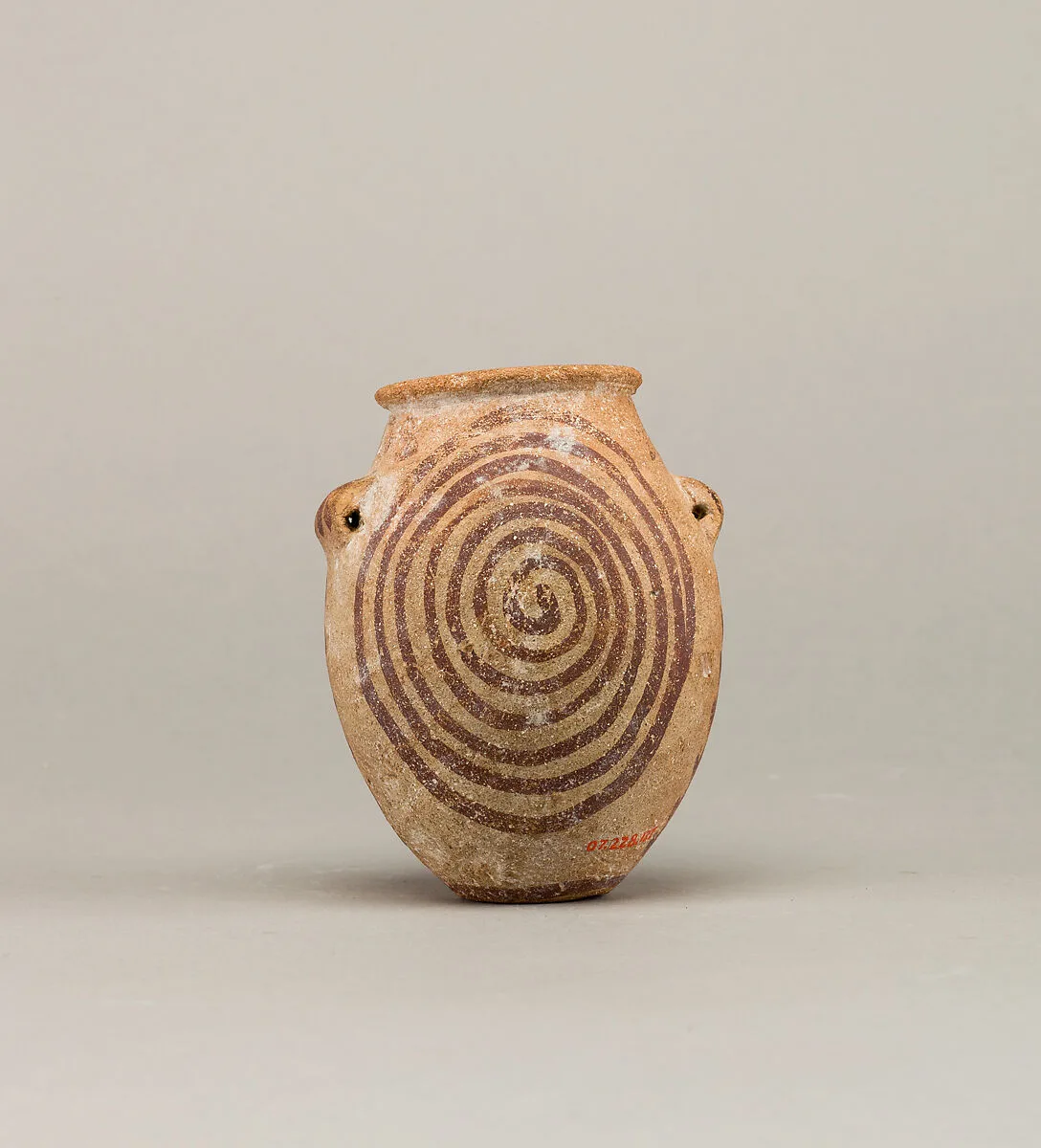 Decorated ware jar depicting spirals — Unknown