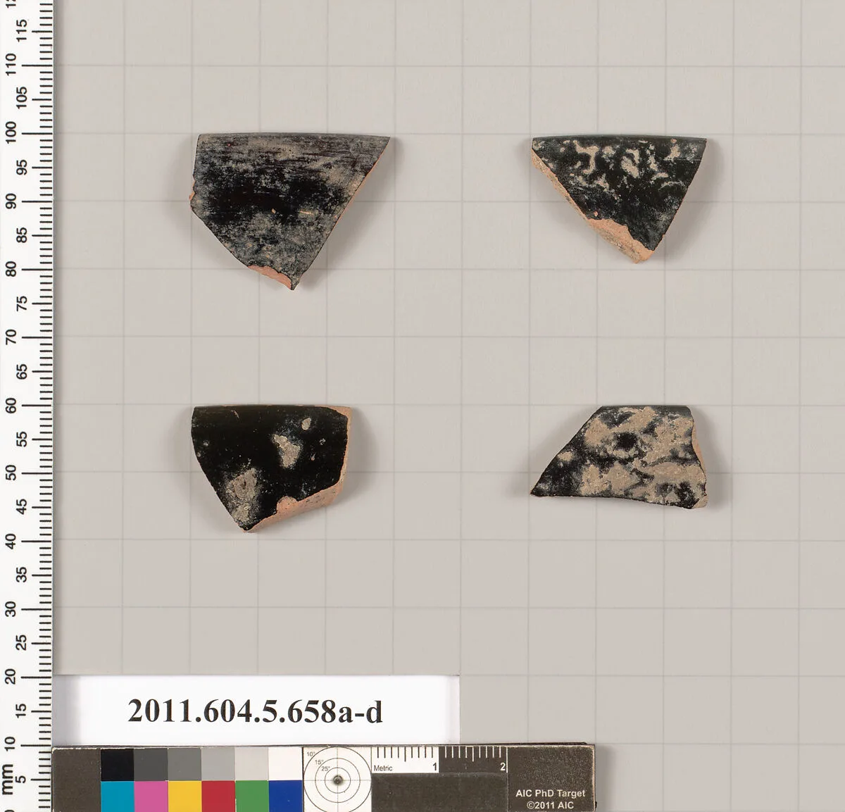 Terracotta rim fragments of kylikes (drinking cups) — Unknown