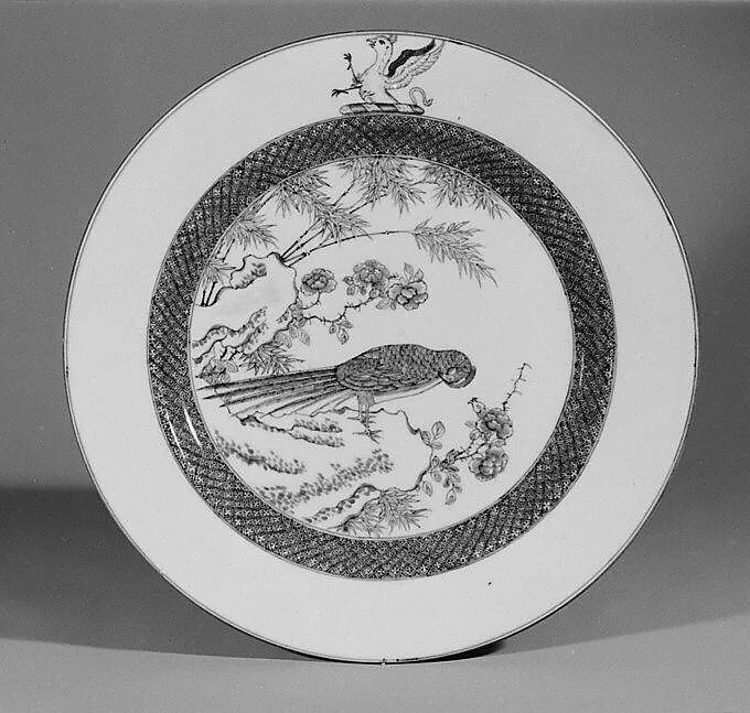 Plate (one of a pair) — Unknown