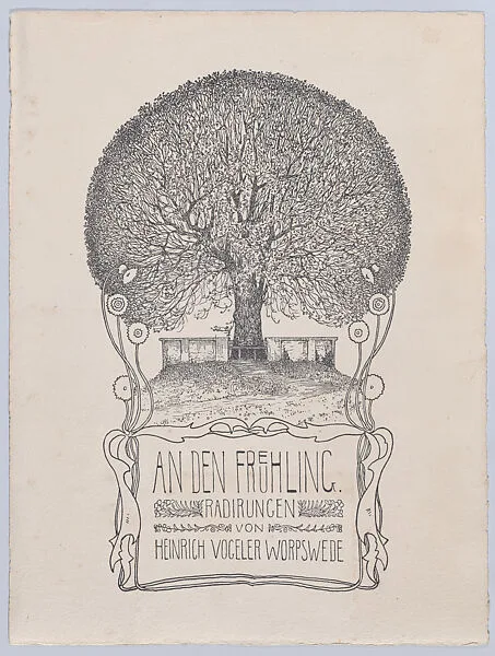 To the Spring (An den Frühling) — Heinrich Vogeler|Insel Verlag|Schuster & Loeffler|Otto Felsing