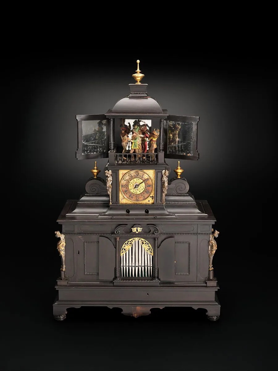 Musical Clock with Spinet and Organ — Veit Langenbucher|Samuel Bidermann
