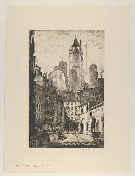 Jacob Street, N. Y. — Albert E. Flanagan