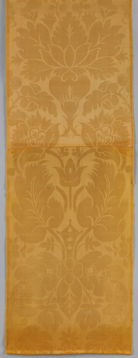 Length of wool damask — Unknown