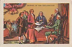 Signing of the Declaration from Frontiers of Freedom Educational Pictures (W608-2) — Unknown