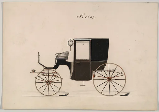 Design for Brougham, no. 3429