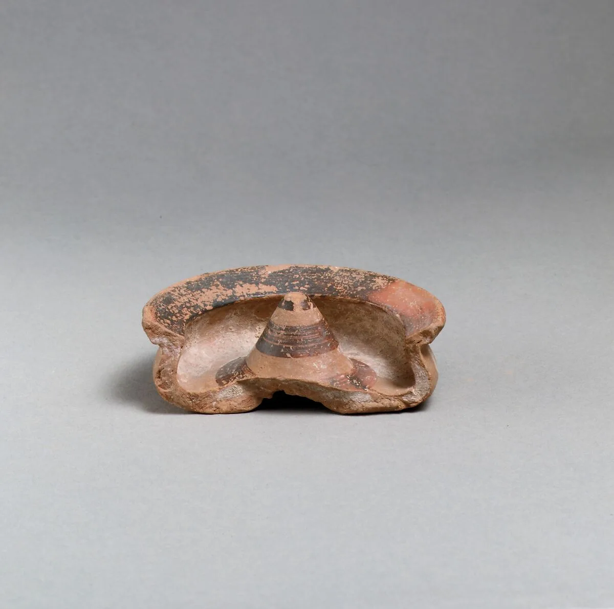 Terracotta lamp fragment — Unknown