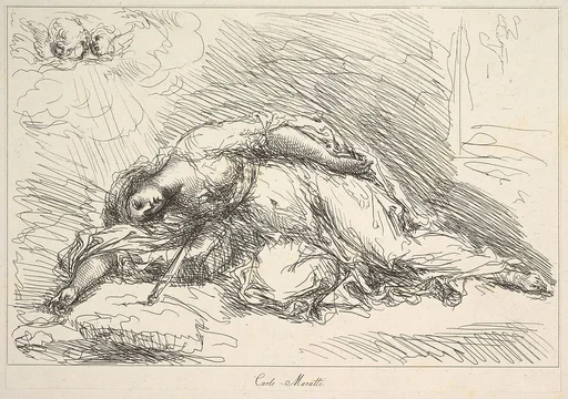 Woman Slain with Sword