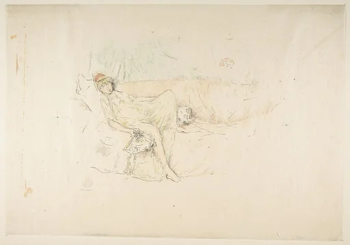 Draped Figure Reclining