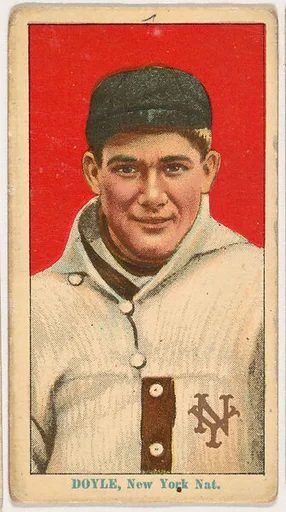 Larry Doyle, New York, from Coupon Cigarettes Baseball Issue, 1914-1916