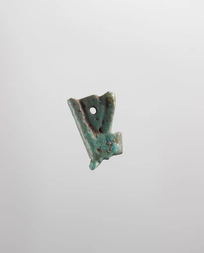 Amulet of a crown of Lower Egypt