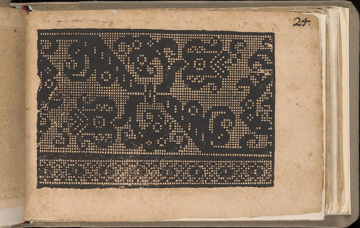 Schön newes Modelbuch (Page 24r) — Sigismundus Latomus