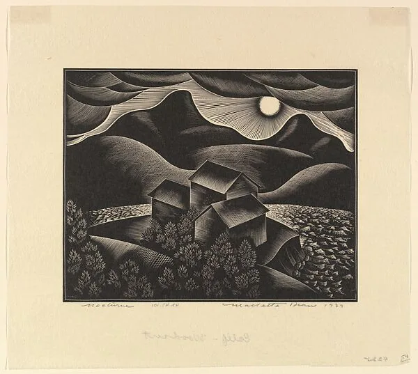 Nocturne — Harold Mallette Dean|WPA