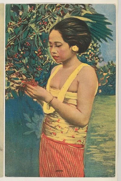 Java, insert card from the Children, Holidays, Etc. series (D23), issued by the Weber Baking Company — Weber Baking Company