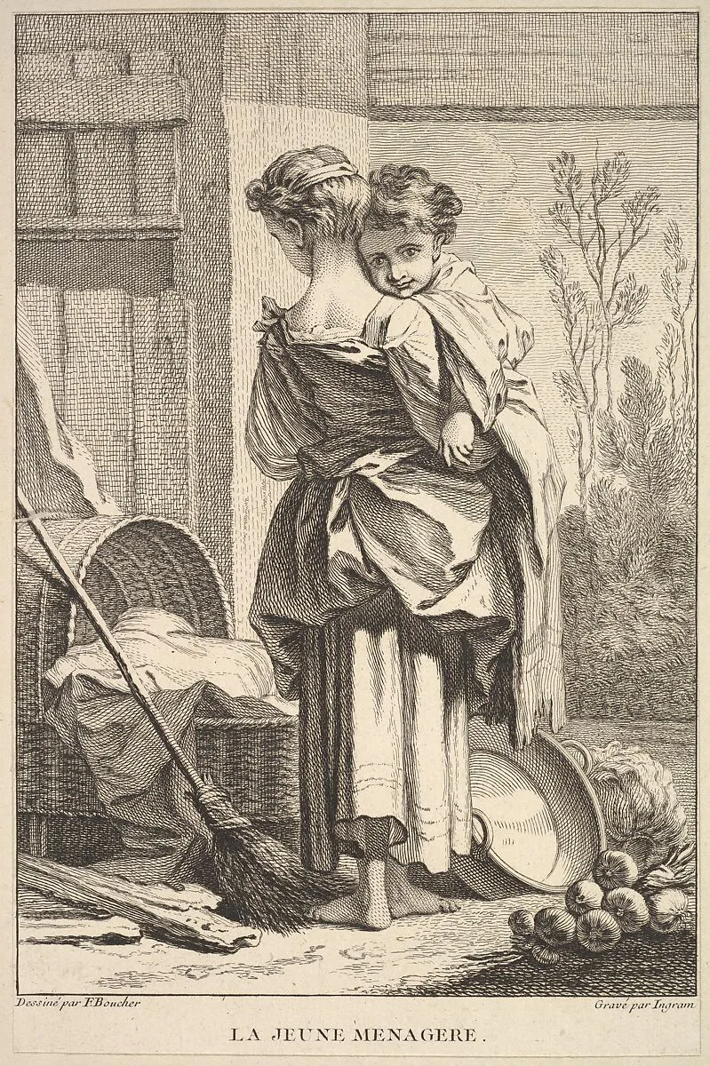 The Young Housekeeper — John Ingram|François Boucher
