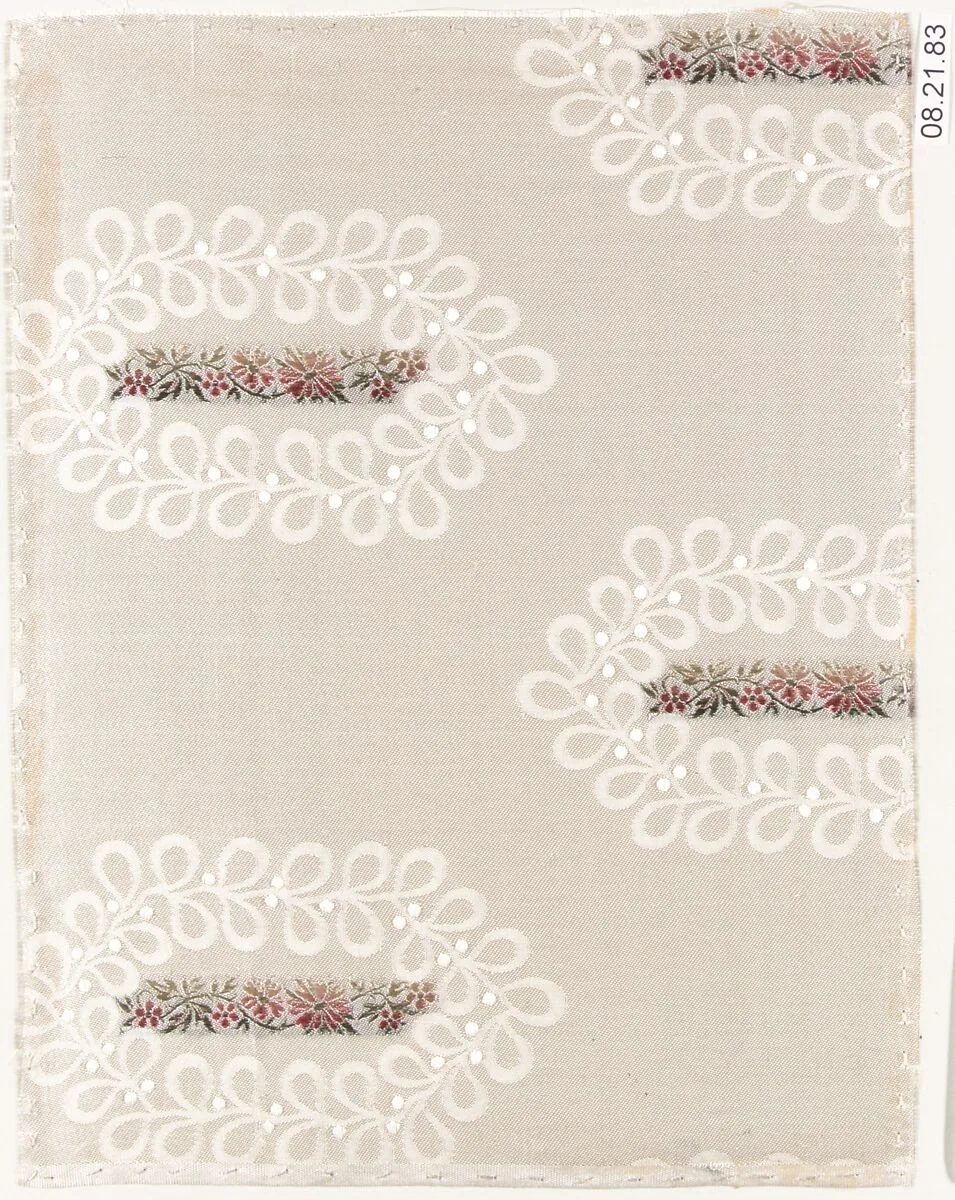 Textile sample — J. Claude Frères & Co.|Unknown Designer