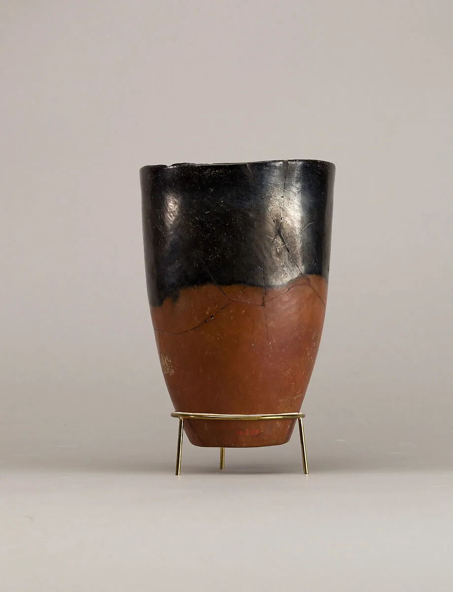 Black-topped Red Ware Beaker — Unknown