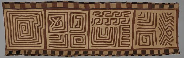 Four Panels from a Ceremonial Skirt — Unknown