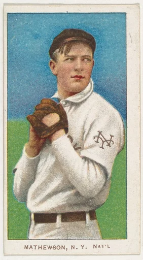 Mathewson, New York, National League, from the White Border series (T206) for the American Tobacco Company