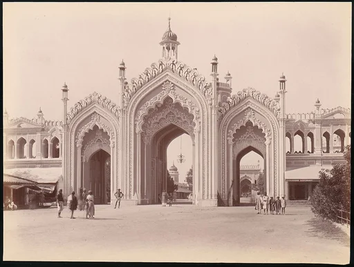 [Husainabad Bazar Gateway, Lucknow, India]