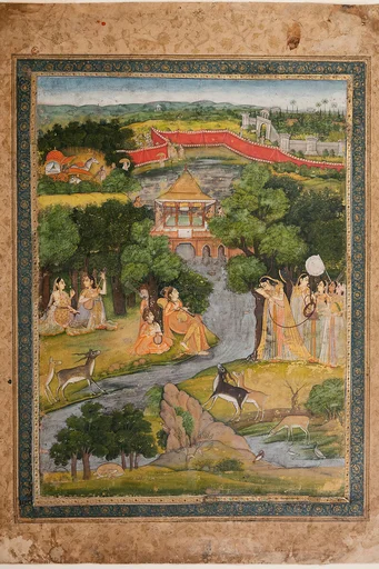 Princess Nurjahan and Attendants