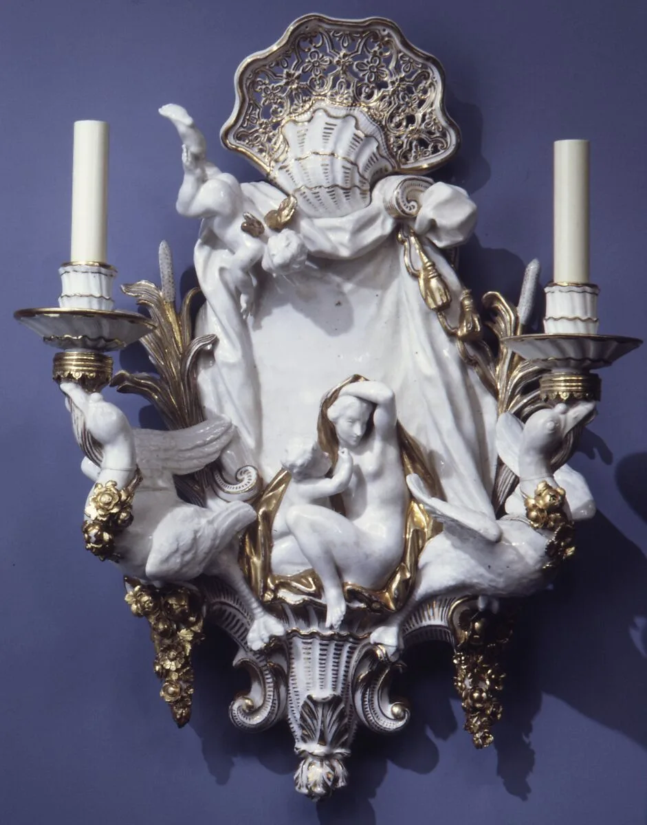 Sconce (one of a pair) — Meissen Manufactory|Johann Joachim Kändler|Johann Friedrich Eberlein