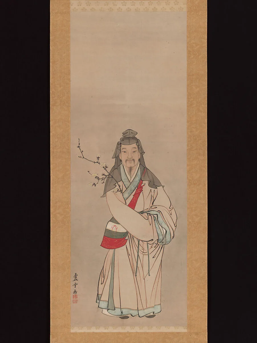 長澤蘆雪筆 渡唐天神図|Tenjin Traveling to China — Nagasawa Rosetsu 長澤蘆雪