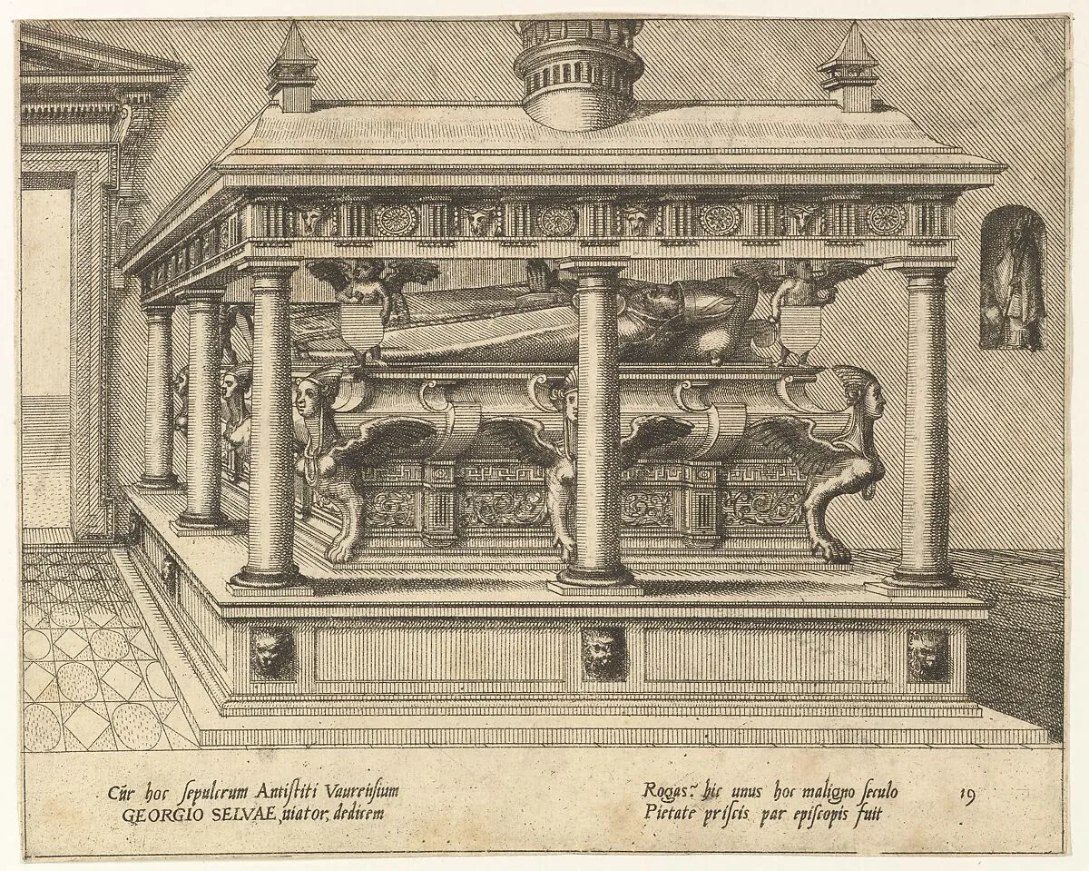 Cœnotaphiorum (19) — Hans Vredeman de Vries|Johannes van Doetecum I|Lucas van Doetecum|Hieronymus Cock