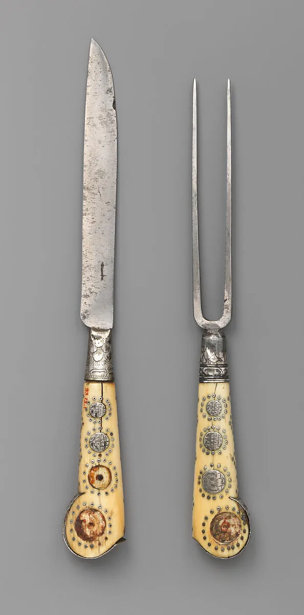 Table knife and fork — Unknown