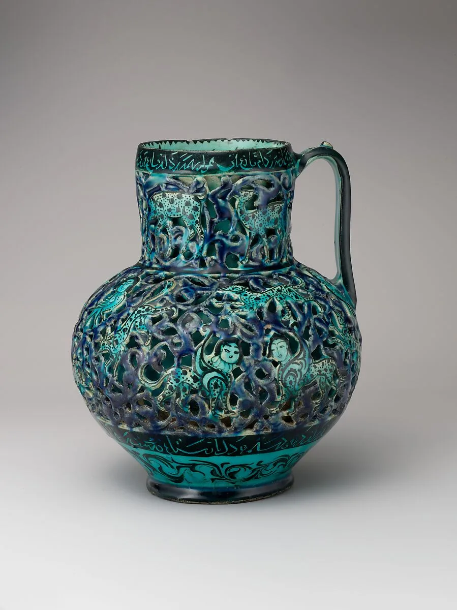 Pierced Jug with Harpies and Sphinxes — Unknown