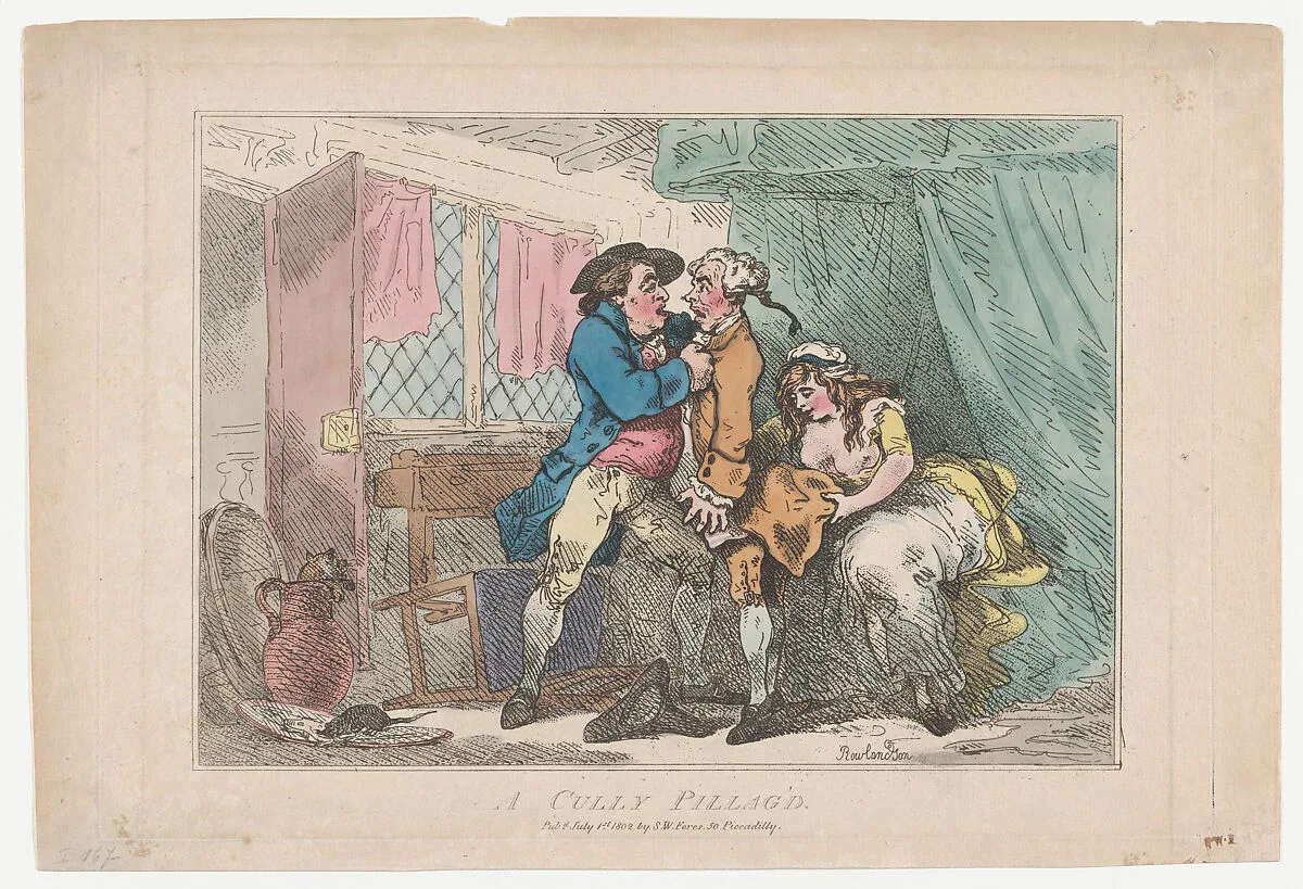 A Cully Pillag'd — S. W. Fores|Thomas Rowlandson