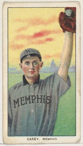 Carey, Memphis, Southern League, from the White Border series (T206) for the American Tobacco Company