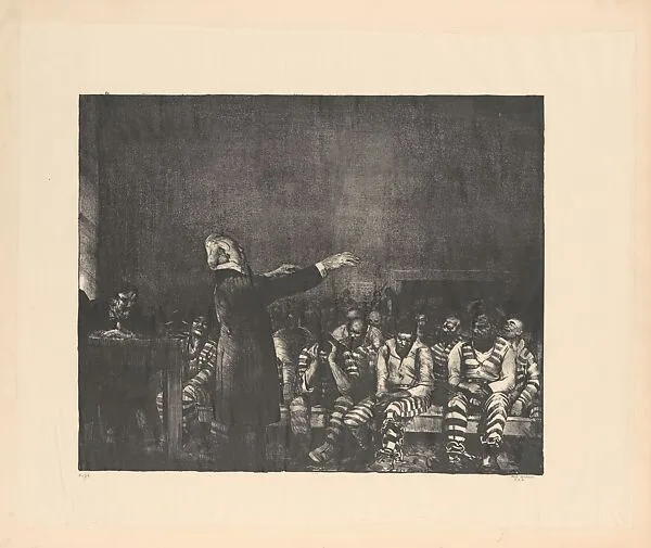 Benediction in Georgia — George Bellows|George Bellows