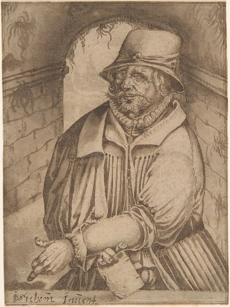 Portrait of Jan Hus — Christoffel van Sichem I