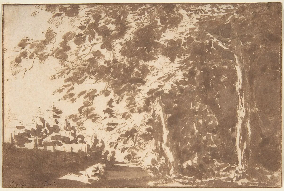 A Path in the "Haagse Bos", The Hague — Jan de Bisschop