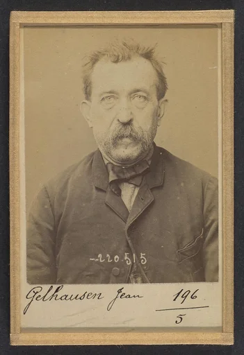 Gelhausen. Jean. 55 ans, né à Grevennemache (Luxembourg). Cordonnier. Infraction à la loi du 18/12/93.