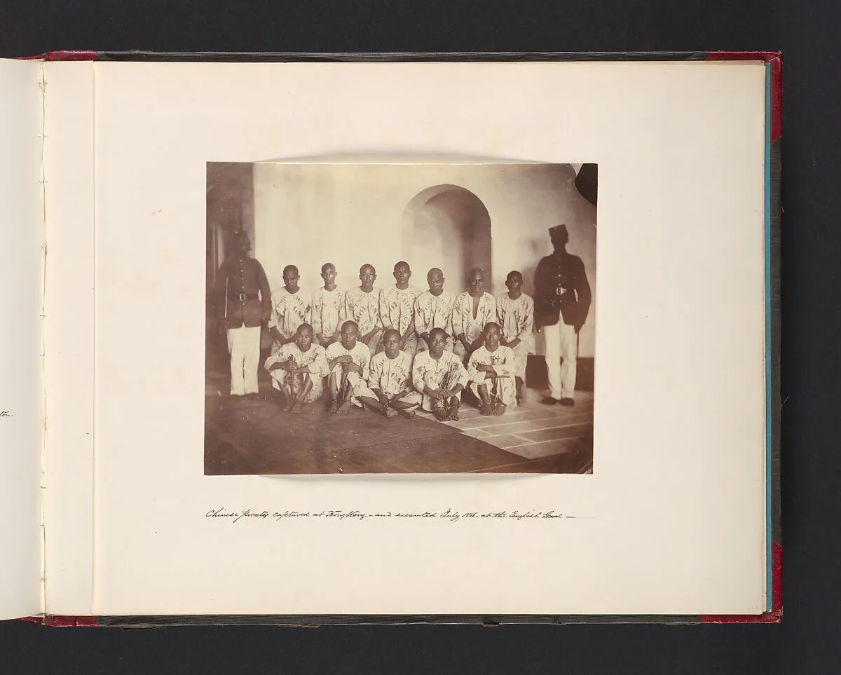 Chinese Pirates Captured at Hong Kong and Executed July 1866 — John Thomson