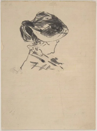Suzanne Manet at Bellevue