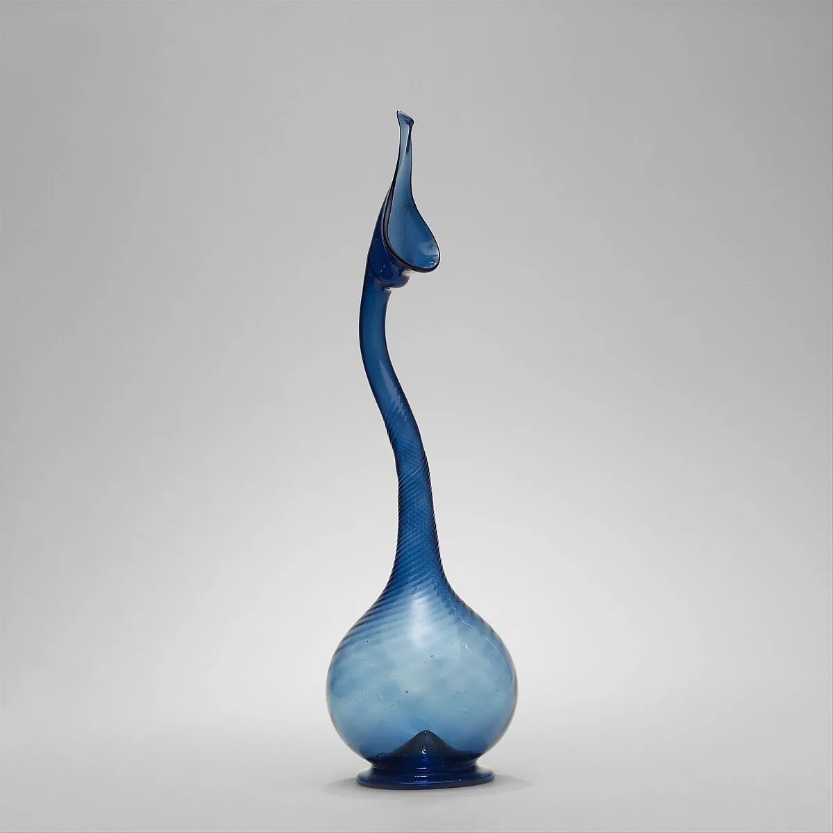 Swan-Neck Glass Bottle — Unknown
