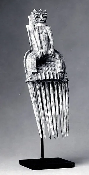 Comb with Female Figure — Unknown