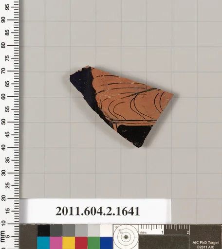 Terracotta fragment of a skyphos (deep drinking cup)