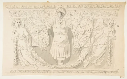 Design after a Roman Frieze
