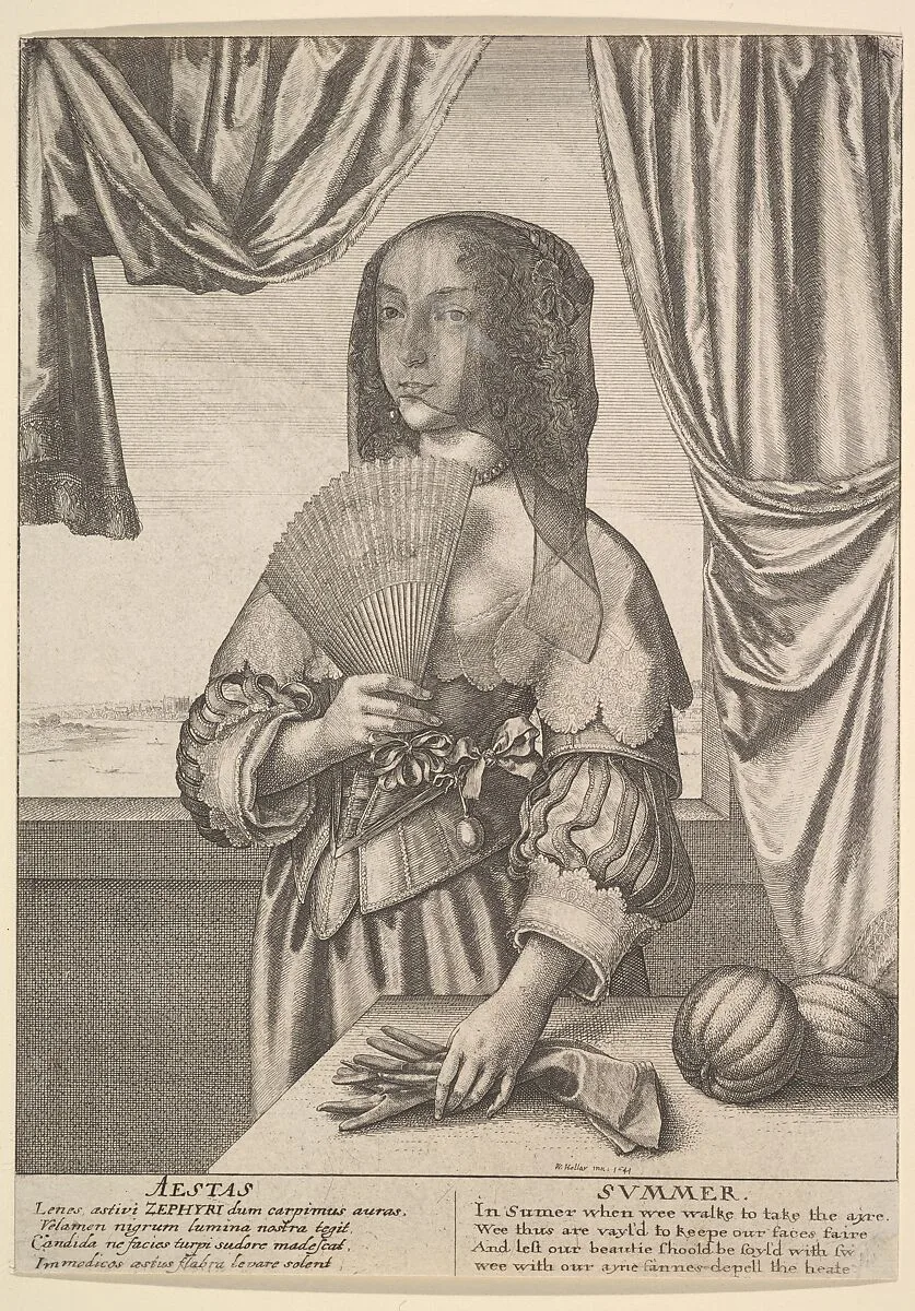 Aestas - Summer — Wenceslaus Hollar